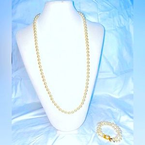 Pearl Necklace Set